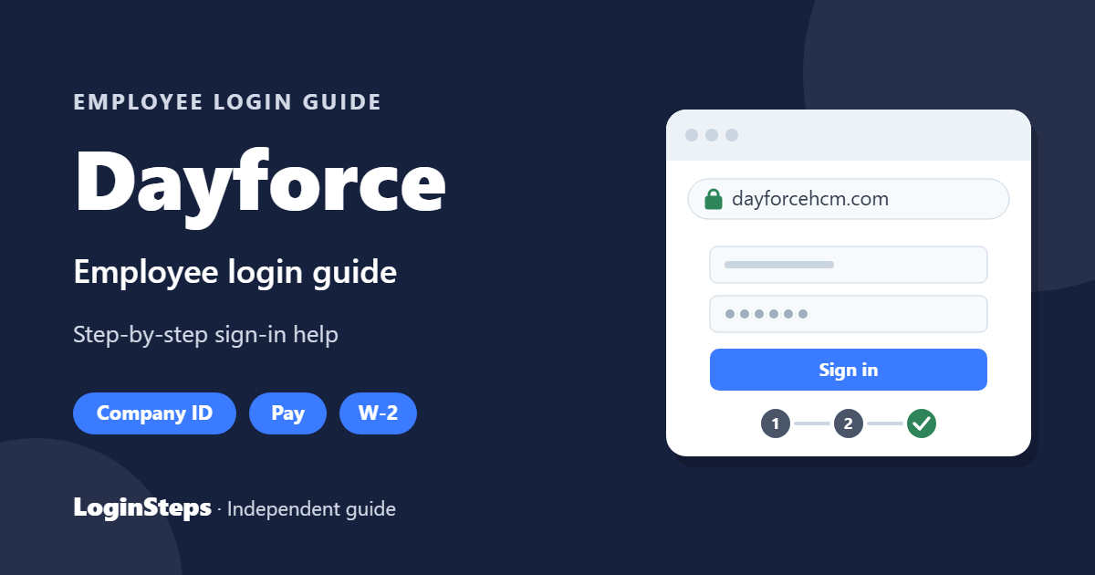 Dayforce login guide – Employee login guide