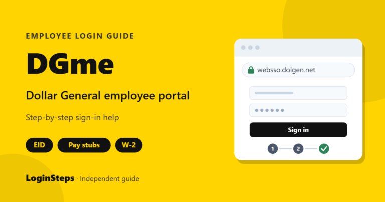 DGme login guide – Dollar General employee portal
