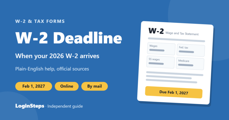 W-2 Deadline – When your 2026 W-2 arrives