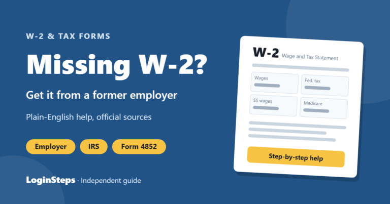 Missing W-2? – Get it from a former employer